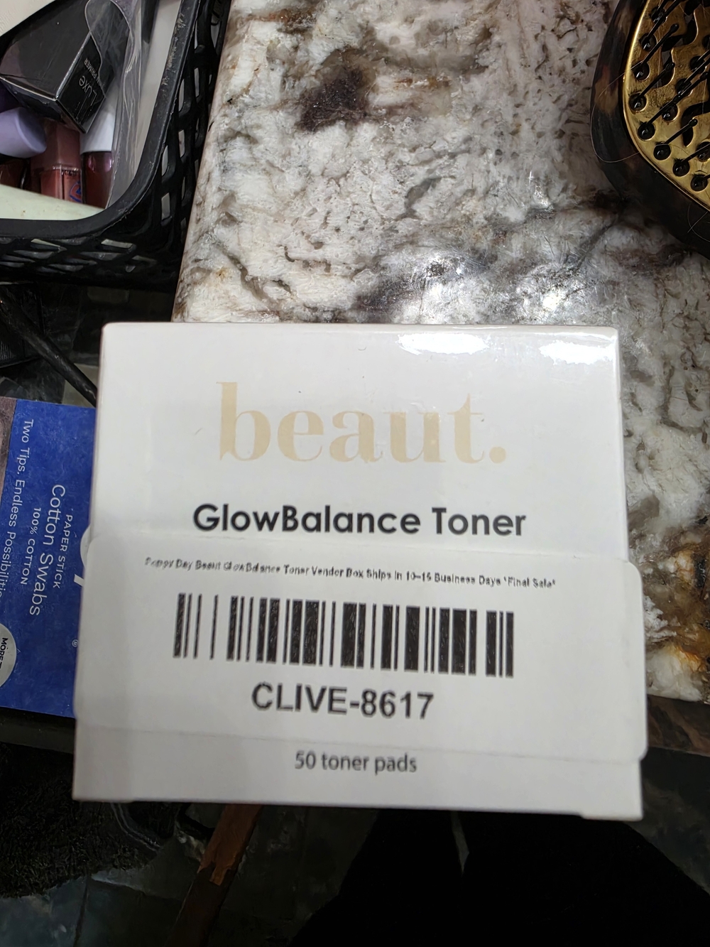Beaut. GlowBalance Toner Pads - White - Picture 1 of 2